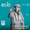RESKIT RSF72-0062 Rafale (C, M) male pilot (in a standing position - type 2) (1 pcs) (3D Printed) (1/72)